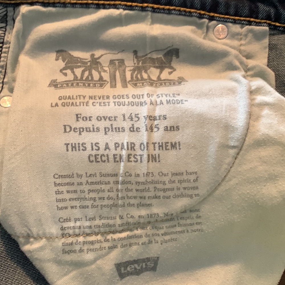 Levi’s Original Riveted Jeans - Picture 4 of 5